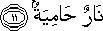 نَارٌ حَامِيَةٌ